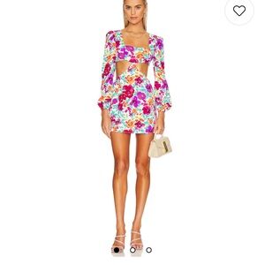REVOLVE Floral Mini Dress - Multicolor